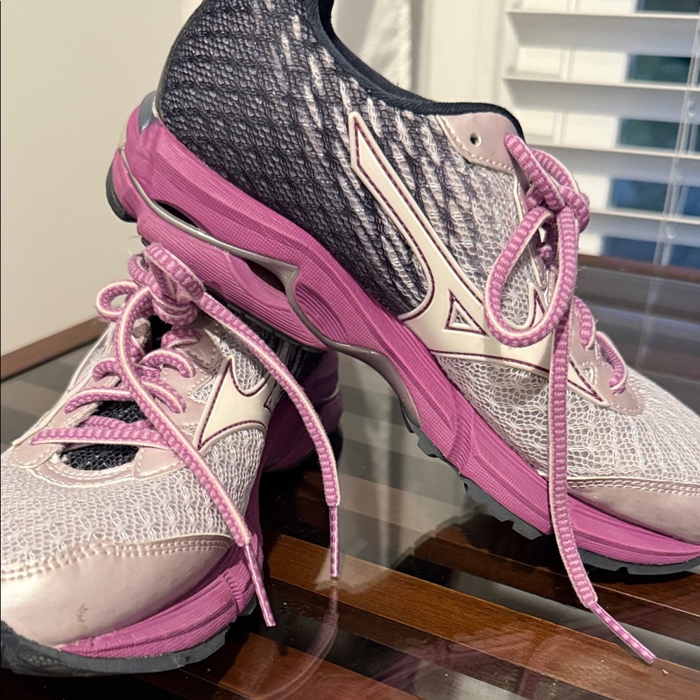 Women's Athletic Shoes in Pink and Black